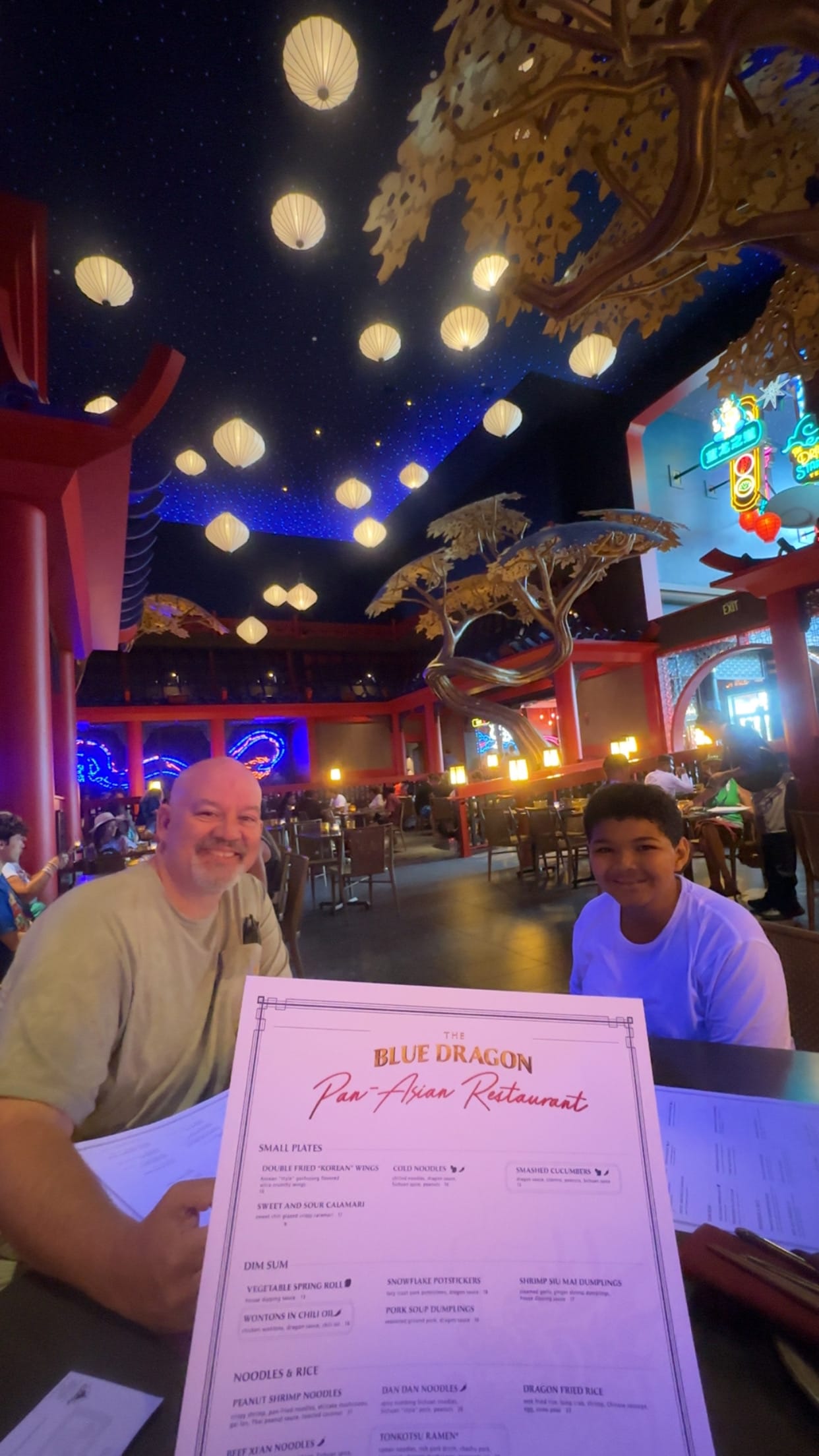 Dragons, Thunder, and the Neon Sky
