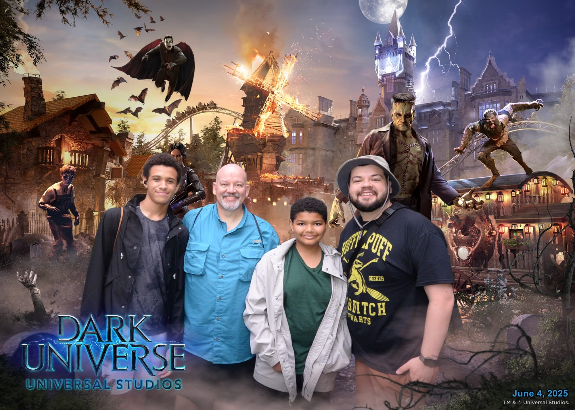 Dragons, Thunder, and the Neon Sky